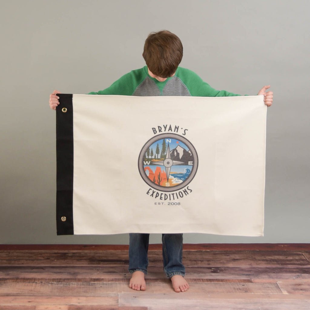 Original Personalized Family Flag (Circular Lettering) – Expedition ...