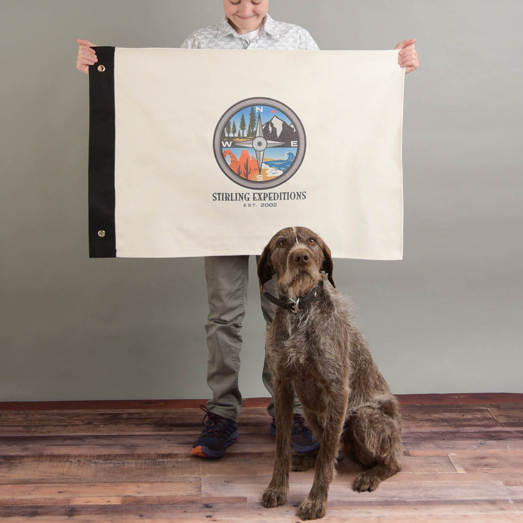 Original Personalized Family Flag (Horizontal Lettering) – Expedition ...